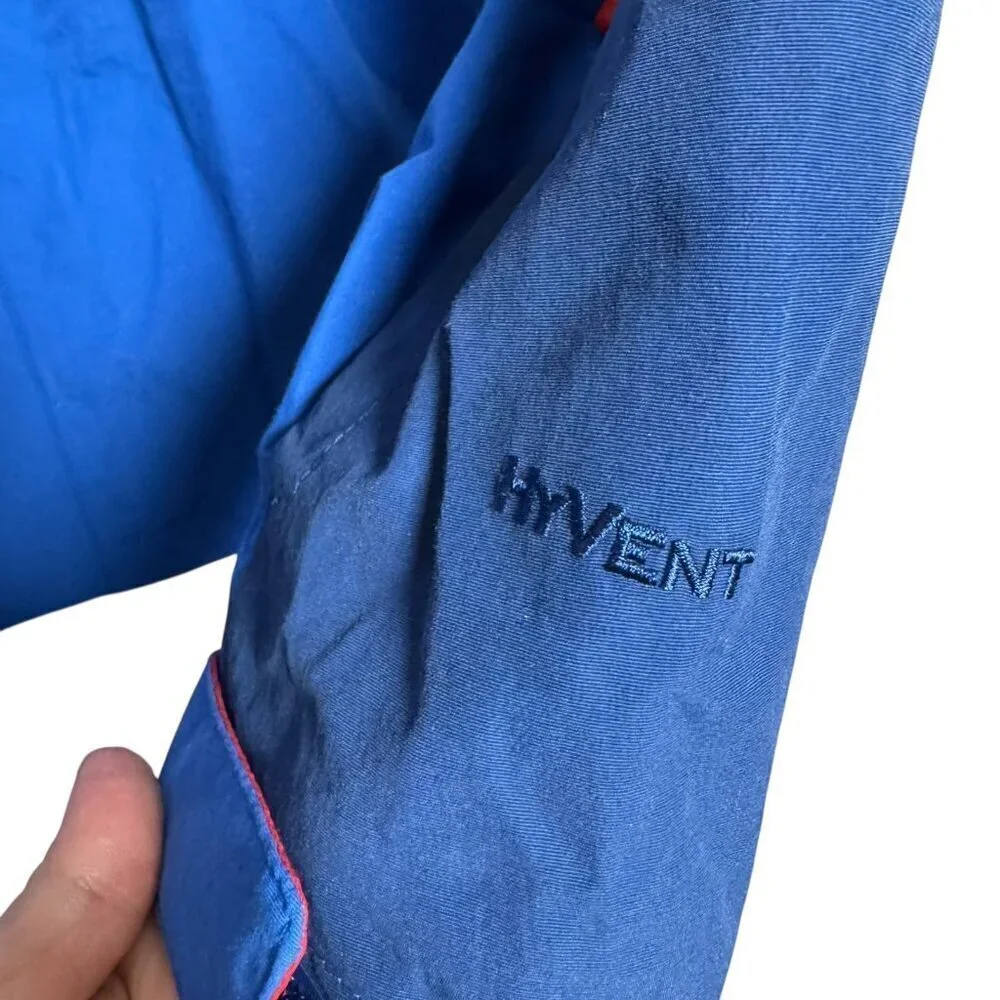 Men's The North Face Triclimate Jacket mens size Medium Blue Red ski snow